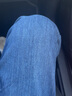 真维斯（Jeanswest）牛仔裤男2026春夏棉弹修身时尚商务长裤子男宽松直筒裤深蓝色32 实拍图