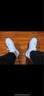 耐克（NIKE）Air Force 1 AF1空军一号 全白黑武士经典款男女情侣休闲运动板鞋 CW2288-111 42.5 实拍图