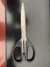 得力(deli)175mm镀钛不锈钢剪刀 软包胶手柄手工剪子 颜色随机 实拍图