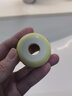 羽熠糖果色时尚牙刷底座架个性牙刷收纳架陶瓷牙具座情侣牙刷底座架 圆型牙刷座 粉色一个 4.5cm 实拍图