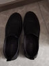 宜驰（EGCHI）皮鞋男士头层牛皮舒适耐磨透气时尚商务休闲鞋 JS1931 黑色 43 实拍图