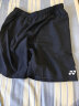 YONEX尤尼克斯羽毛球网球运动服男短裤yy速干15048CR-007黑色XL/O 晒单实拍图