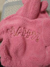 迪士尼冷天适合0-4岁女宝宝穿的秋冬装羊羔绒外套加绒婴儿女童加厚棉衣服棉袄洋气毛毛衣 粉色后背小熊 100cm 晒单实拍图