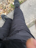 加绒裤外裤男中老年人中老年棉裤男士加绒加厚爸爸高腰冬老人棉裤男外穿宽松冬季 黑色开腰(加绒加厚) 4XL 160-180斤 实拍图