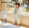 威尔贝鲁（WELLBER）恒温睡袋婴幼儿1-3岁竹棉睡衣秋冬儿童宝宝防踢被子加厚棉 绮梦L 实拍图