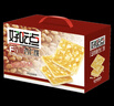 好吃点香脆杏仁饼800g休闲零食薄脆饼干礼盒 独立小包装宿舍办公室分享  实拍图
