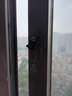 蒙莱奇 加厚款50型铝合金窗把手老式平开门窗拉手锁7字执手推拉窗户锁扣 右执手 黑色 1个价 实拍图