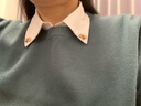 IFSONG毛衣装饰领假领子女百搭假领 打底领子衬衣领秋冬衣领 礼盒装 尖领银色皇冠（大码 130-150斤） 实拍图