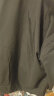 NODE SPORTS品牌夹克男春秋季新款双面穿外套男休闲百搭情侣工装上衣 3218黑色（B） 3XL（建议体重180-200斤） 晒单实拍图