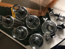 家の物语（KATEI STORY）日本不锈钢玻璃油壶油瓶家用带刻度防漏调味酱油醋厨房调料瓶套装 300ml（6个装） 实拍图