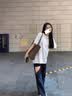 NASA GISS官方潮牌T恤男夏季纯棉圆领印花宽松打底简约情侣短袖 黑色 S  实拍图