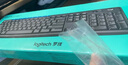 罗技（Logitech）MK275 键鼠套装 无线键鼠套装 办公键鼠套装 全尺寸 商务键鼠套装 带无线2.4G接收器 黑蓝色 实拍图