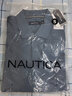 诺帝卡（NAUTICA）男装夏季棉氨混纺休闲亲肤透气短袖POLO衫男KE3100 灰蓝03B（231） S 实拍图