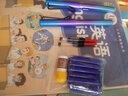 传人 热敏可擦钢笔摩磨擦换囊钢笔摩磨擦可擦钢笔套装小学生三年级四初学练字热摩擦钢笔年级正姿晶蓝 渐变蓝2支+20支晶蓝墨囊+1个润笔器 实拍图