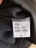 齐黛（QUEDIT）2023春夏新款黑色连衣裙外披 黑色背心裙 2XL/125-135斤 晒单实拍图