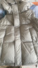 马登工装山系可拆卸羽绒服男保暖机能连帽马甲背心男士面包服外套秋冬 中灰色 M 实拍图