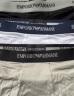 Emporio Armani EA阿玛尼 男士平角内裤 3条装 111357 CC717 黑白灰 XL  晒单实拍图