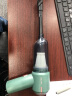 得力（deli）大吸力桌面吸尘器 键盘汽车缝隙清洁器 主机清洁器 猫毛吸尘器 便携无线长久续航 绿 TQ102 实拍图