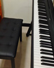 雅马哈（YAMAHA）电钢琴P145B P48专业88键重锤成人儿童初学家用便携智能电子钢琴 P48B+U架+单踏板+全套礼包 实拍图