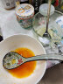 陶瓷家用勺子日式餐具陶瓷釉下彩瓷器汤勺微波炉适用 大红花 晒单实拍图