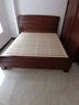 南宜（Nanyi）胡桃木实木床双人床现代中式简约经济型高箱储物床卧室家具8518 高箱床 【升级胡桃木款】1.5*2.0米 实拍图