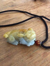 可玉可求父亲节礼物 翡翠玉貔貅吊坠 霸王貔貅玉石貔犰吊坠男女士翡翠玉佩 【款三】F0012-24x 实拍图