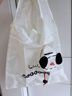 范爷家ins风卡通小狗收纳袋环保袋便携可折叠购物买菜袋大容量手提挂饰 实拍图