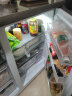 尊贵（ZUNGUI）风冷无霜变频横卧式冰箱家用小型双门对开橱柜嵌入式矮式电冰箱 BCD-219W 棕色 晒单实拍图