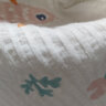 优奇婴儿衣服夏季薄款纯棉连体衣新生幼儿睡衣宝宝纱布哈衣夏装空调服 升级【纱布款】杏色 80cm 实拍图