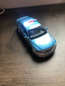儿童玩具 1：32合金汽车模型红旗H7出租声光回力北京出租车大众凯 红旗出租车蓝 实拍图
