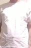 欧玫缇轻奢男装 短袖t恤男士新款夏季修身简约纯色百搭夏装舒适休闲上衣 白色 XL（130-145斤） 晒单实拍图