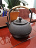 唐丰（TANGFENG）铁壶 铸铁铁壶铸铁茶壶铁壶电陶炉烧水壶围炉煮茶煮水泡茶铁壶 小丁铁壶1.2升 实拍图