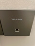 普联（TP-LINK）AX3000M全屋WiFi6套装千兆无线AP面板ac+ap套装易展POE路由 双频Wi-Fi6面板深空银×4+5口一体化路由1台 晒单实拍图