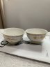 传世瓷碗碟套装家用景德镇欧式骨瓷碗筷陶瓷器吃饭套碗盘子中式 天鹅湖60件 60头豪华套装 实拍图