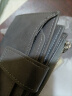 途尊（kingtrip）钱包男短款可放驾驶证带拉链潮牌学生时尚韩版青年多功能卡包一体 灰色 实拍图
