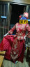 龍曼尼仕秀禾服新娘2024新款中式婚纱结婚礼服中国风古装旗袍龙凤褂 11401 2XL 晒单实拍图