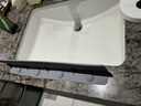 SP SAUCE日本厨房水槽挡水板吸盘式水池防水挡板家用洗菜盆防溅水隔水挡板 吸盘硅胶挡板（灰色）44cm*10cm 实拍图