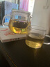 逸集耐热全玻璃黑茶蒸茶壶煮茶器电陶炉加厚烧水壶养生壶家用茶具套装 A款壶双内胆+简易黑炉 实拍图