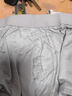 恒源祥真丝内裤男四角透气短裤头男士桑蚕丝绸薄款宽松平角裤 （升级款）浅灰2条 2XL 实拍图