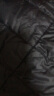 鸭鸭（YAYA）新国标轻薄羽绒服男短款秋冬新款男士立领短款保暖潮外套KX 黑色 2XL/185 晒单实拍图