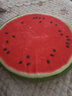 正诺（zhengnuo） 坐垫创意仿真水果靠垫办公室圆形椅垫学生坐垫可拆洗加厚 薄款西瓜 坐垫 实拍图