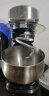 龙的（longde） 厨师机家用小型和面机全自动揉面机奶油打发蛋清打蛋器搅拌面团鲜奶盖机多功能搅拌机 经典款黑色双桶套餐 3.5L 实拍图