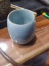 沉弗茶杯龙泉青瓷冰裂茶杯紫砂陶瓷茶具创意茶杯泡茶杯情侣杯多色杯 六色杯&哥粉 实拍图