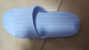美人桥拖鞋情侣款男女舒适居家柔软轻便室内一字型凉拖浴室洗澡拖883 青兰（女款） 35 实拍图