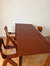 MUU家具北欧实木餐桌椅家用加厚日式书桌大板桌长方形饭桌小户型方桌 埃森大板餐桌1.6m 晒单实拍图