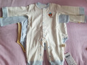 棉芹婴儿衣服夏季薄款新生儿连体衣宝宝初生内衣打底纯棉哈衣两件装 蓝小熊-2件装【夏款】 66码[推荐4-6个月体重12-15斤] 实拍图