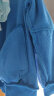 MQD童装男童加绒加厚半高领卫衣冬装新款儿童韩版保暖反光卫衣 宝蓝 150cm 晒单实拍图