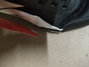 李宁男鞋运动休闲鞋男夏季经典赛车鞋板鞋运动鞋慢跑鞋 黑/米白 40 (内长250) 实拍图