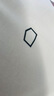 蕉内棉棉301H情侣款背心男女士100%纯棉无侧缝宽松圆领居家睡衣夏季 【宽肩】暖白 L 实拍图