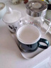 托盘长方形水果托盘茶盘家用果盘早餐盘收纳盘客厅零食盘 北欧风-白色中号 实拍图